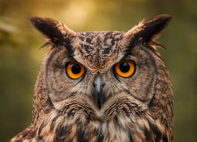 Eule – Wildtierversorgung